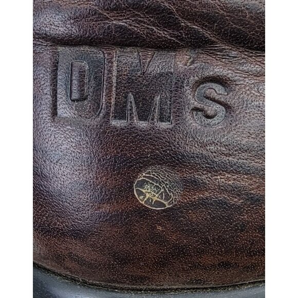 Vintage Dr. Martens 9369 Brown Low Top Chunky Shoes Mens Size 7 Womens Size 8 - Picture 11 of 12